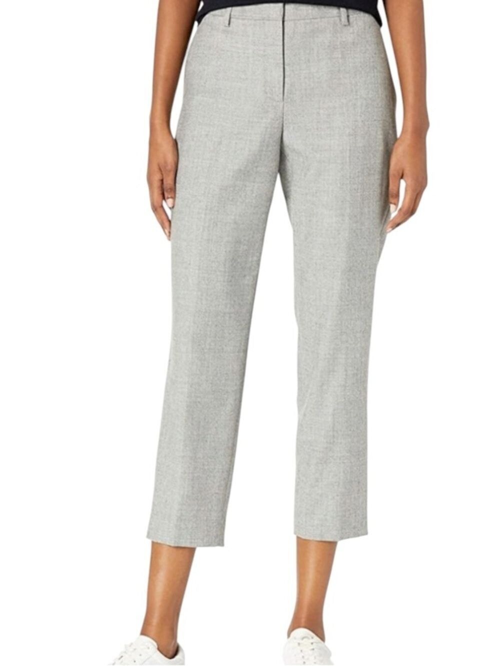 Rachel Zoe Gray Tailored Cropped Pants Size 8